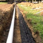 Pittsburgh HydroBlox Drainage Installation